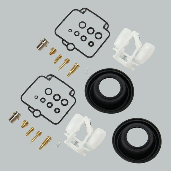 Fits for 1990-2000 Suzuki GS500E Carburetor Repair Rebuilt Kit Diaphragm Float