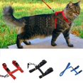 thumbnail image 5 of Harnais et Laisse pour Chat Sangle de Sécurité Réglable Ultra Léger Escape Proof Chaton Col pour la Marche de Chat, 5 of 5