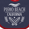 thumbnail image 4 of Inktastic Pismo Beach California Trip Surfing Boys or Girls Baby Bib, 4 of 4