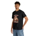thumbnail image 5 of Christmas Unisex Heavy Cotton Stay Naughty Rock This Xmas T-Shirt, 5 of 9