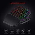 thumbnail image 3 of Teclado para juegos con una sola mano Redragon K585 DITI RGB con cable Redragon Redragon, 3 of 9