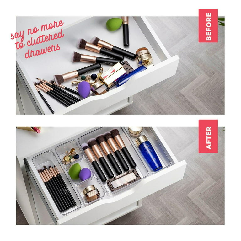 IKEA 5 Drawer Divider Set Acrylic Makeup Organizer 