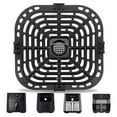 thumbnail image 3 of Air Fryer Replacement Grill Pan Fit Air Fryers Crisper Plate Non-Stick Fry Pan, 3 of 5
