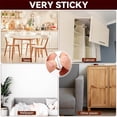 thumbnail image 6 of Tutuviw 216Pcs 4Sheets Screw Hole Round Stickers, Self Adhesive Screw Hole Covers Caps Stickers, Dustproof Sticker Decals for Various Wooden Furniture Accessories (0.83inch/21mm, Black), 6 of 8