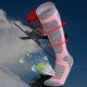 thumbnail image 4 of Calcetines de esquí Deportes al aire libre Calcetines de montañismo engrosados Calcetines para clima frío para snowboard, nieve, invierno, calcetines térmicos hasta la rodilla, caza para mujeres, 4 of 6