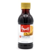 Amoretti - Graham Cracker Compound 8 oz - Natural Flavors, Shelf Stable Even After Opening, Certified Kosher, TTB Approved, Perfect for Baking Applications & Beverages