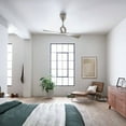 thumbnail image 3 of 2-Blade Ceiling Fan with Center Focal Point in Brushed Nickel with Six Speed Settings 54 inches W X 24.25 inches H-Polished Nickel Finish Bailey, 3 of 7