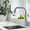 White-A, variant on 2-in-1 Kitchen Faucet Extender with Water Filter, Stainless Steel Swivel Spout & Purifier, Easy Install Improves Taste & Odor, Fits Standard Faucets for Home RV Travel