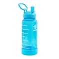 thumbnail image 1 of Botella de agua Takeya Motivational de plástico Tritan sin BPA de 1 litro, 1 of 6