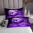 thumbnail image 3 of Erosebridal Nautical Dolphin Coverlet Set King,Marine animal Bedding Set,Teens Room Decorative,Breathable,3pcs, 3 of 5
