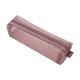 thumbnail image 1 of Estuche grande para lápices, bolsa de red transparente rosa con diseño tridimensional simple, 1 of 2