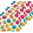 thumbnail image 3 of Easter Eggs Washcloths Set of 4-12 x 12 inch Pure Cotton Wash Cloth Highly Absorbent and Soft Fingertip Towels Face Cloths for Bath, Spa Wash cloth, 3 of 7