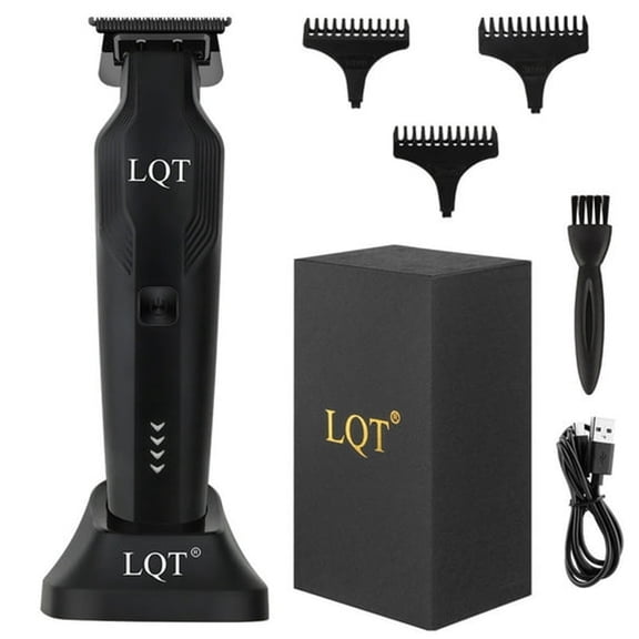 EXLEAF Hair Clippers and Trimmer Professional,Cordless Electric Hair Trimmer for Men,4 Guide Combs,Led Display,180Min Runtime for Beard,Head,Body Grooming