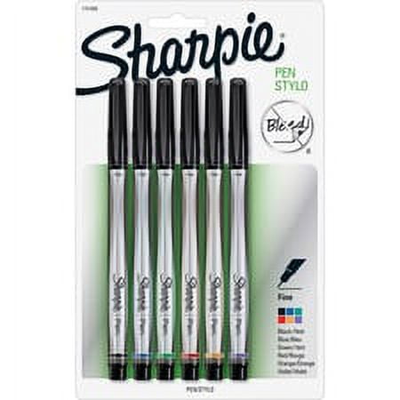 Sharpie Pen Blue Fine, Non Bleeding, Archival-quality