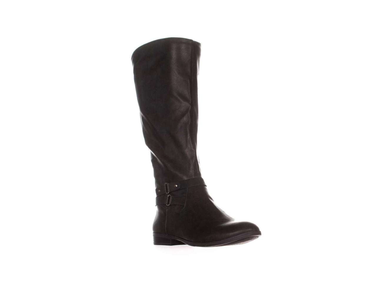Style Co Womens Kindell Faux Leather Riding Boots Tan Size 6 M main image 0