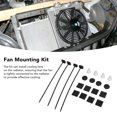 thumbnail image 4 of Fan Through Radiator Mounting Kit, Fan Mounting Kit Rugged 2 Set Practical  for Electric Cooling Fan, 4 of 7