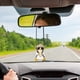 thumbnail image 5 of CHAO Adorno colgante para coche con pato oscilante, colgante bonito para coche, pato oscilante, decoración automática, accesorios para espejo retrovisor de pato volador para espejo de coche, 5 of 5