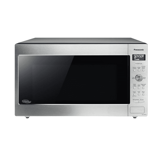 Open Box – Panasonic NN-SD965SC Full Size 2.2 Cu. Ft. Genius Cyclonic Inverter Microwave Oven, Stainless Steel