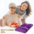 thumbnail image 2 of Manta Gilglimmer Grandma, 50 x 60 cm, franela, color morado, 2 of 7