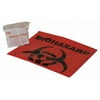 First Aid Only Biohazard Bags,20 gal.,Red 21-022B1
