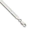 thumbnail image 1 of 925 Sterling Silver 4.5mm Magic Herringbone Chain Bracelet, 1 of 6