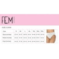 thumbnail image 4 of Fem Intimates Culotte Complète en Micro Nylon avec Bordure en Dentelle - 3 pk, 4 of 4
