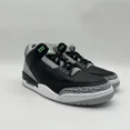 thumbnail image 1 of Ni - ke Air Jordan 3 Retro Green Glow Black Sneaker Men’s Size 9 CT8532-031, 1 of 5