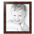 thumbnail image 2 of ArtToFrames 18" x 21" Honors Mahogany Picture Frame, 18x21 inch Brown Wood Poster Frame (WOM-5155), 4 Pack, 2 of 6