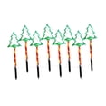 thumbnail image 3 of Almencla Christmas Tree Solar Landscape Lights Lawn Lamp for Lawn Front Porch Pathway 8 Stake Lights, 3 of 8