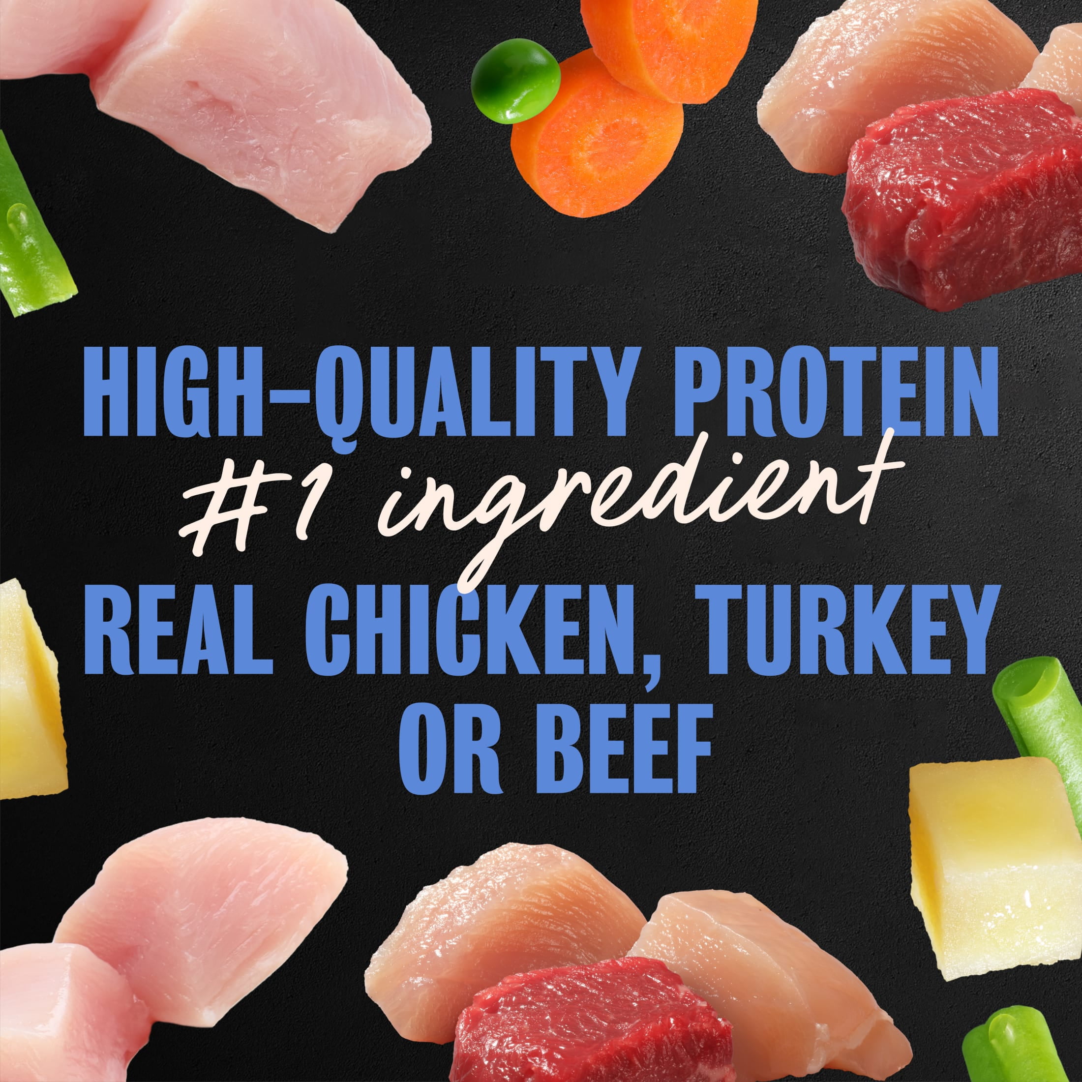 Cesar Home Delights Meat And Poultry Flavors Soft Wet Dog Food Adult, 3.5 Oz Trays, 24 Count
