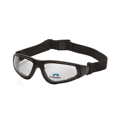 Pyramex Safety Products XSG Safety Glasses Clear Anti-Fog Reader Lens with Black Strap... by Pyramex Safety Products