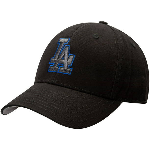 Los Angeles Dodgers Basic Adjustable Hat - Black - OSFA - Walmart.com ...