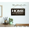 thumbnail image 5 of Wall Decor Wood Sign Good Morning I See The Assassins Have Failed Decorative Wall Hanging Sign Freestanding Farmhouse Country Wall Decor Sign With Sayings 12 X 6 Inch, 5 of 6