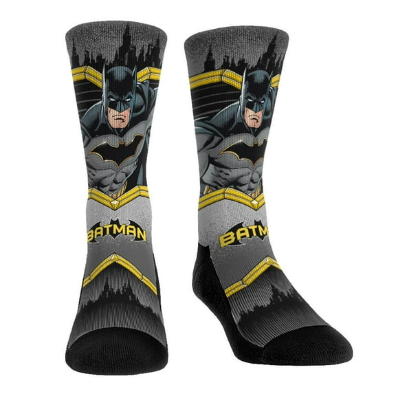 Rock Em Elite Batman Hero Pose Crew Socks