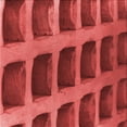 thumbnail image 1 of Ahgly Company Machine Washable Indoor Square Transitional Orange Area Rugs, 5' Square, 1 of 7