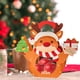 thumbnail image 4 of Fiudx Decoraciones navideñas para interiores Caja de manzanas navideñas Caja de embalaje navideña portátil Caja de regalo de frutas de Peaces Caja de regalo Bolsa de manzanas, 4 of 6