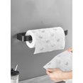 thumbnail image 1 of Soporte para papel de cocina, colgador de pañuelos adhesivo, dispensador de papel higiénico, armario de almacenamiento, servilletero, accesorios de baño, 1 of 5