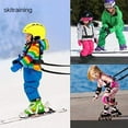 thumbnail image 4 of braveheart Nylon Children S Skiing Shoulder Straps For Speed Control On Slopes Sturdy Handlebars Of Ski Safety red, 4 of 6
