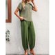 thumbnail image 1 of Conjuntos de salón con suéter y pantalones, conjuntos de dos piezas para mujer, conjuntos para mujer, conjunto de pantalones cónicos y top para mujer, de primera línea, 1 of 8