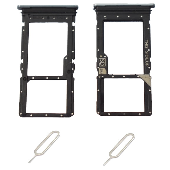 PAPAUTOP 2 PCS for Motorola Moto G Stylus 5G 2024 Card Tray SD SIM Card Holder with Card Needle