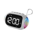 thumbnail image 2 of Reloj despertador digital Reloj de mesa Altavoz Brillo ajustable, Reloj digital LED, Altavoz de escritorio para sala de estar, estudio, 2 of 8