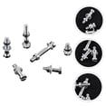 thumbnail image 2 of TEHAUX 6Pcs Phonograph Mounting Kit Turntable Headshell with Vibration Control Silver, 2 of 7