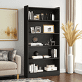thumbnail image 2 of MAYEERTY 6-Tier Open Shelf Tall Bookcase 22Lbs Per Shelf Anti-Fall Top Side Panels, 2 of 5