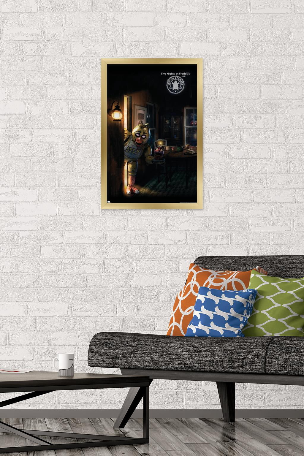 Five Nights at Freddy's: Special Delivery - Triptych 1 Wall Poster, 14.725" x 22.375", Framed