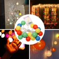 thumbnail image 3 of Decorative Battery Powered Fairy Lights Decor Lantern Nightlight for Garland Bedroom Wedding Holiday Valentines rojo, 3 of 8