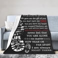 thumbnail image 2 of Stepson Gifts Bonus Son Gifts from Stepmom Step son Blanket Gift for Fathers Day Birthday Graduation 50"x60" in, 2 of 6