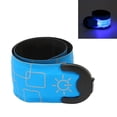 thumbnail image 4 of Reflective  Armband, 3  Adjustable Increase Recognition LED  Wristband Lights Soft Steel Piece  For Outdoor Night Running Blue,Green,Pink,Orange,Red, 4 of 8