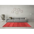 thumbnail image 3 of Ahgly Company Indoor Rectangle Abstract Red Modern Area Rugs, 2' x 5', 3 of 4