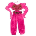 thumbnail image 2 of Rhuody Girl Outfits 4-5 Years Solid Color Sleeveless Round Neck Children Belly Dance Kids Belly Dancing Cloth Retro Playsuit Hot Pink, 2 of 3