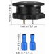 thumbnail image 2 of DC 12V-24V LED Digital Voltmeter (Green Light) for Car, Motorcycle, Car, Truck, Boat, 2 of 4